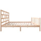  Posteljni okvir iz borovine 200x200 cm, (20647383) | Shoptok.si