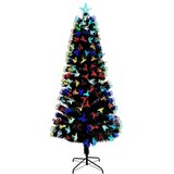  Umjetno božićno drvce s 250 LED svjetlima Zelena 210 cm PVC | Eponuda.ba