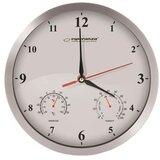 Esperanza EHC008W Mechanical Wall Clock, Round, White Cijene