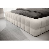 ELTAP Bijeli tapecirani bračni krevet s prostorom za odlaganje s podnicom 140x200 cm Dizzle – | shoptok.hr