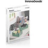 InnovaGoods Set od 3 preklopive i složive kutije za pospremanje Boxtor | shoptok.hr