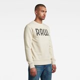 G-star Sweatshirt - G-star RAW Ashor sweat r white | Shoptok.si