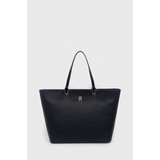 Tommy Hilfiger Torbica mornarsko modra barva | Shoptok.si