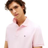 Tommy Hilfiger Liquid Cotton Regular Fit Polo Shirt Pink Lily Ružičasta | shoptok.hr