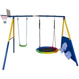 Lean_Toys Večnamensko otroško igrišče komplet 4 v 1 | Shoptok.si