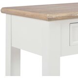  Konzolni stol bijeli 110 x 35 x 80 cm drveni | Eponuda.com