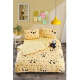Mila Home Rumena enojna/podaljšana posteljnina z rjuho/3-delna 160x220 cm Panda – | Shoptok.si