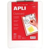 Apli podloga z vpenjalno sponko iz pvc AP013780 prozorna Cene
