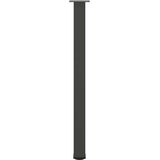  Noge za barski stol 4 kom. antracit 110-112 cm čelik | shoptok.hr