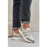 EVENTO PE1 Women's Leather Platform Sneakers Beige Gatira | Eponuda.ba