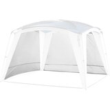 Brunner komplet stranskih sten za paviljon Medusa II, 4m, bela 0102055N | Shoptok.si