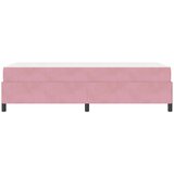  Krevetna konstrukcija Ostalo Roza i bijela 80 x 200 cm Baršun | shoptok.hr