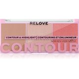 Revolution Relove Colour Play Contour Trio Palette paleta za konture obraza odtenek Sugar 6 g Cene