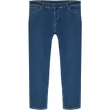Trendyol Navy Blue Men's Slim Fit Stretch Fabric Plus Size Jeans