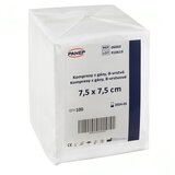 Panep Gazin komprese, 8-slojne, 7,5x7,5 cm, nesterilne Cene