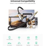 Ugreen 3.5 mm na 3.5 mm audio kabel kutni 1 m crni | shoptok.hr