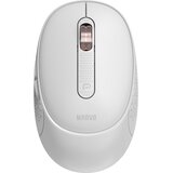 Marvo Office WM111 brezžična pisarniška miška bele barve | Shoptok.si