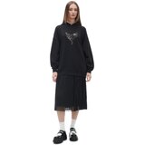 Cropp ženska majica s kapuljačom - Crna 3714W-99X cijene
