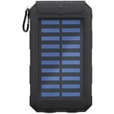 Goobay powerbank 8.0 na sončne celice svetilka 8000 mah črna prenosna baterija | Shoptok.si