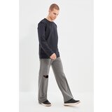 Trendyol anthracite men's relaxed fit wide leg sweatpants
