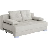 P & B ZOFA S POSTELJNO FUNKCIJO, krem barve tekstil, leseni material u