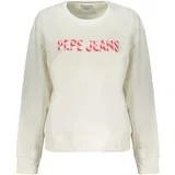ženski bijeli zip-up sweatshirt