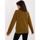 Wool Fashion Italia Sweater-AT-SW-2342-1.35-olive | Shoptok.si