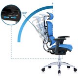 MID.YOU Pisarniški Stol Ergohuman Edition, Modra | Shoptok.si