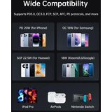 Joyroom Power Bank Dazzling Series (JR-QP196) - 2xUSB- Type-C- Micro-USB- LED za provjeru baterije- 22.5W- 30000mAh - crna | shoptok.hr