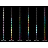 MIT.EL Podna lampa M69-B RGB+IC crna 10W LED sa daljinskim 20 tastera i adapterom 5V 2A