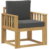  2 Komad Set vanjskih sofa Poliester Bijela i Antracit | shoptok.hr