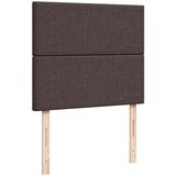 vidaXL Okvir za krevet s madraca tamnosmeđi 120x190 cm od tkanine | shoptok.hr