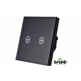 Wise pametni prekidač za roletne/zavese W1-C201 - Crni Cene
