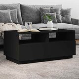  Stolić za kavu s LED svjetlima crni 90x49x40 cm | shoptok.hr