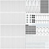  Stupovi ograde s špajom 52 kom Ø32 mm 180 cm Galvanizirani čelik | shoptok.hr
