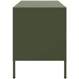 vidaXL TV omarica 2 kosa olivno zelena 68x39x50,5 cm jeklo | Shoptok.si