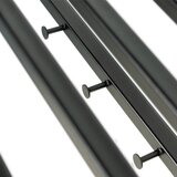 Spinder Design Crna metalna zidna vješalica s policom Marco – | shoptok.hr