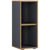 MID.YOU Pisarniški Regal Salia B30, Antracit, Barva Hrasta | Shoptok.si