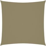 vidaXL Senčno jadro oksford blago kvadratno 6x6 m bež Cene