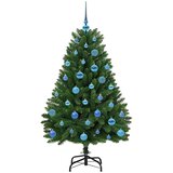  Umjetno božićno drvce 150 cm 150 LED lampica Topla bijela | shoptok.hr