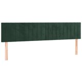  Box spring postelja z vzmetnico temno zelena 200x200 cm žamet, (20902307) | Shoptok.si