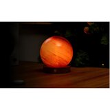 Gingko LED stolna lampa u tamnoj prirodnoj boji sa staklenim sjenilom (visina 13 cm) Sand Storm – | shoptok.hr