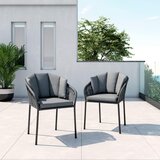 Bessagi Garden Set Vrtnih Stolov Leo, Siva, 2-Delno Cene