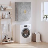 vidaXL Stenska omarica betonsko siva 69,5x34x90 cm | Shoptok.si