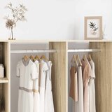  Cijev za ormar 2 pcs Srebrno 664 x 15 x 29 mm | shoptok.hr