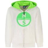 North Sails KIDS&#39; ZIP-UP SWEATSHIRT WHITE | shoptok.hr