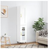 vidaXL Visoka komoda bijeli 34 5x34x180 cm od konstruiranog drva | shoptok.hr