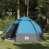šator s kišnom navlakom za 4 osobe Plava 185T Polyester