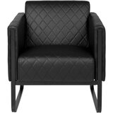 MID.YOU Fotelj Aruba Black, Črna | Shoptok.si