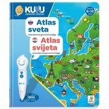 Kuku interaktivna knjiga - atlas sveta (brez pisala) Cene
